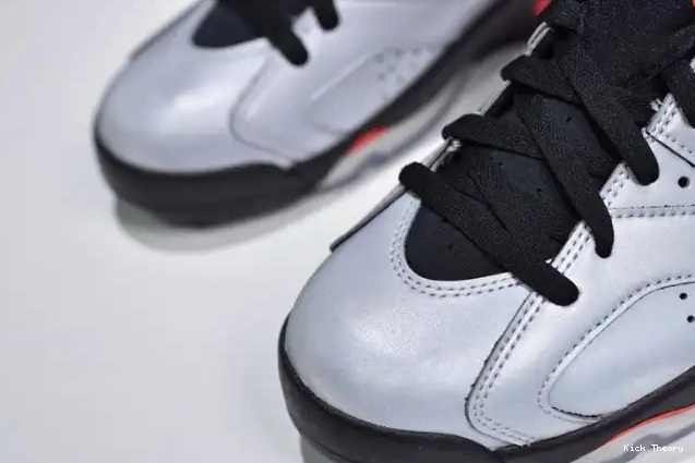 Kicktheory JSP Jordan Reflective 6 Air Infrared CI4072-001 3M 0529